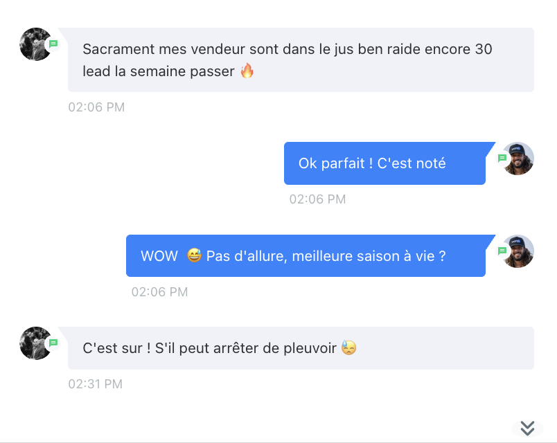 Encore 30 leads la semaine passée 🔥